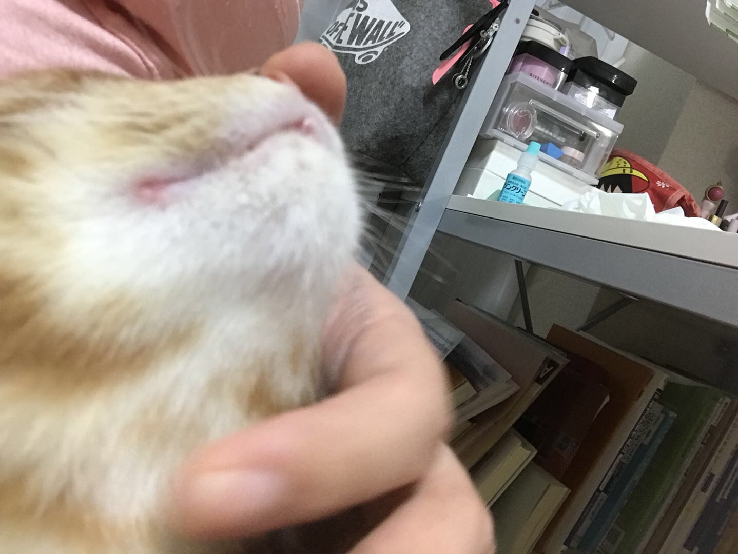 右眼睁不开,嘴角红红的 右眼睁不开,嘴角红红的