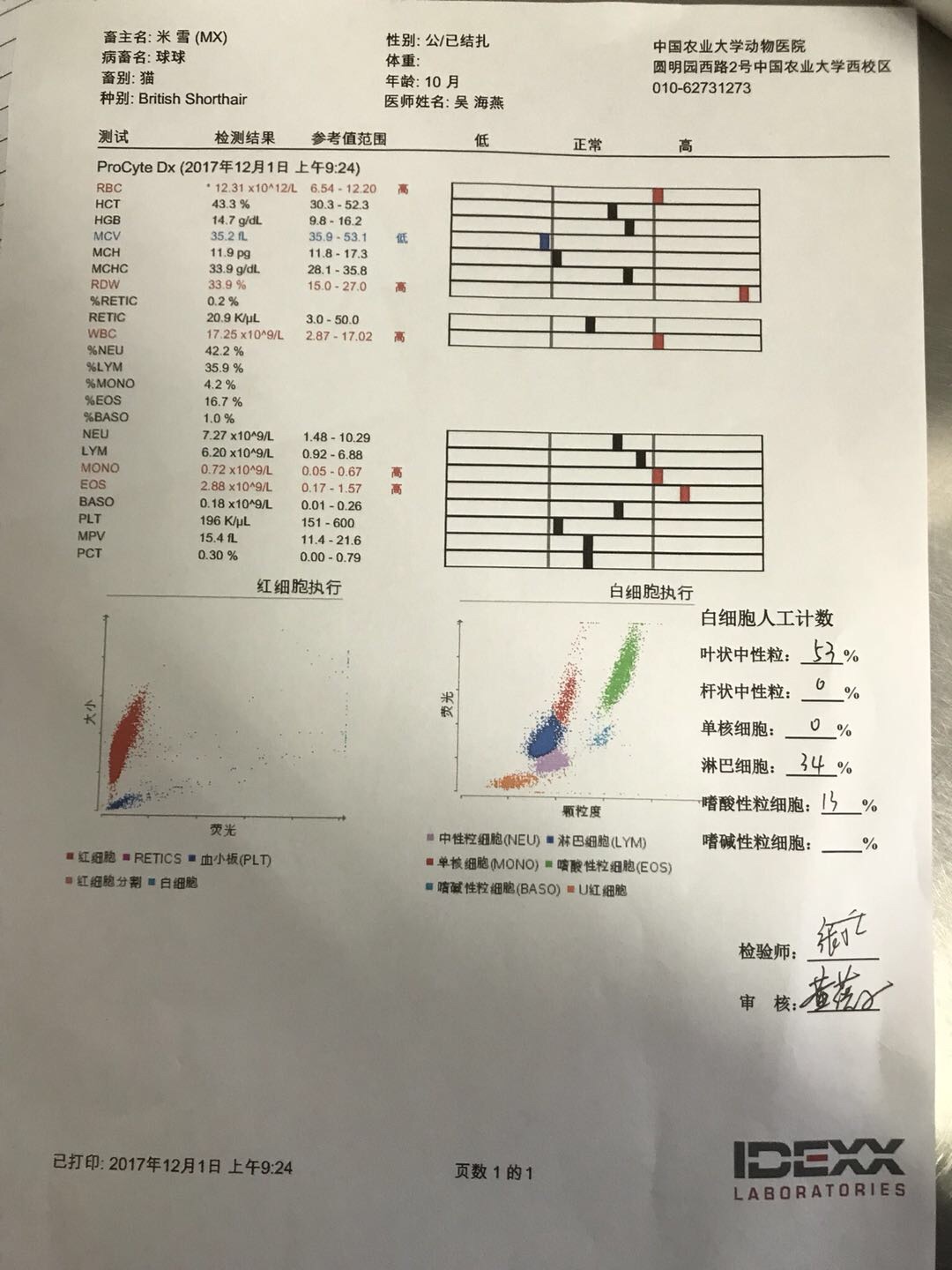 猫用速诺后白细胞增多,去医院后未查明原因 猫用速诺后白细胞增多,去医院后未查明原因
